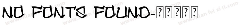 No fonts found字体转换